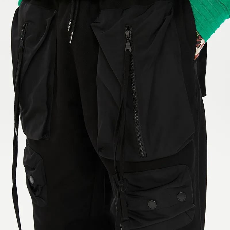DEFINEX Cargo Pants Unisex Black-4