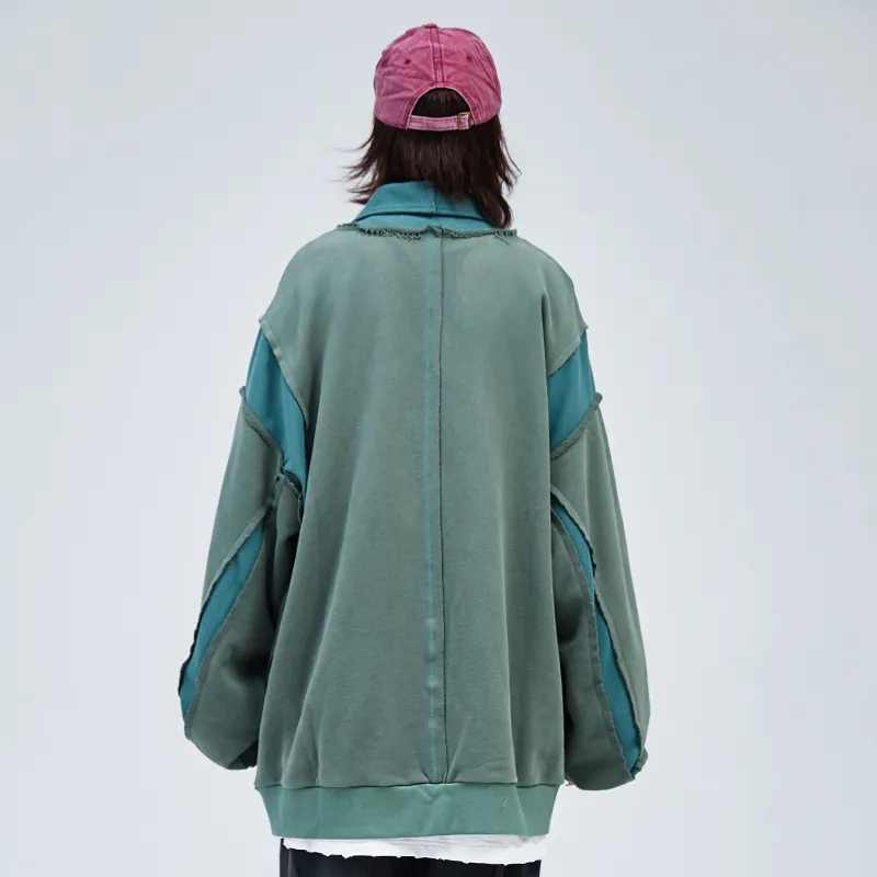 A SQUARE ROOT Sweatshirt Unisex Green-3