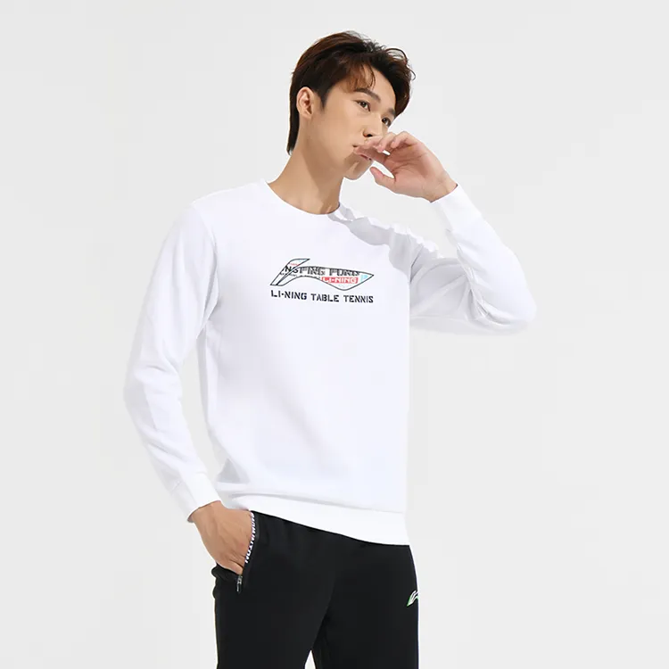 LiNing Sweatshirt Unisex Standard White-4