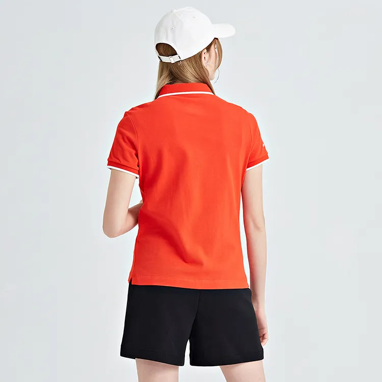 Kappa Polo Shirts Unisex Red 553-6