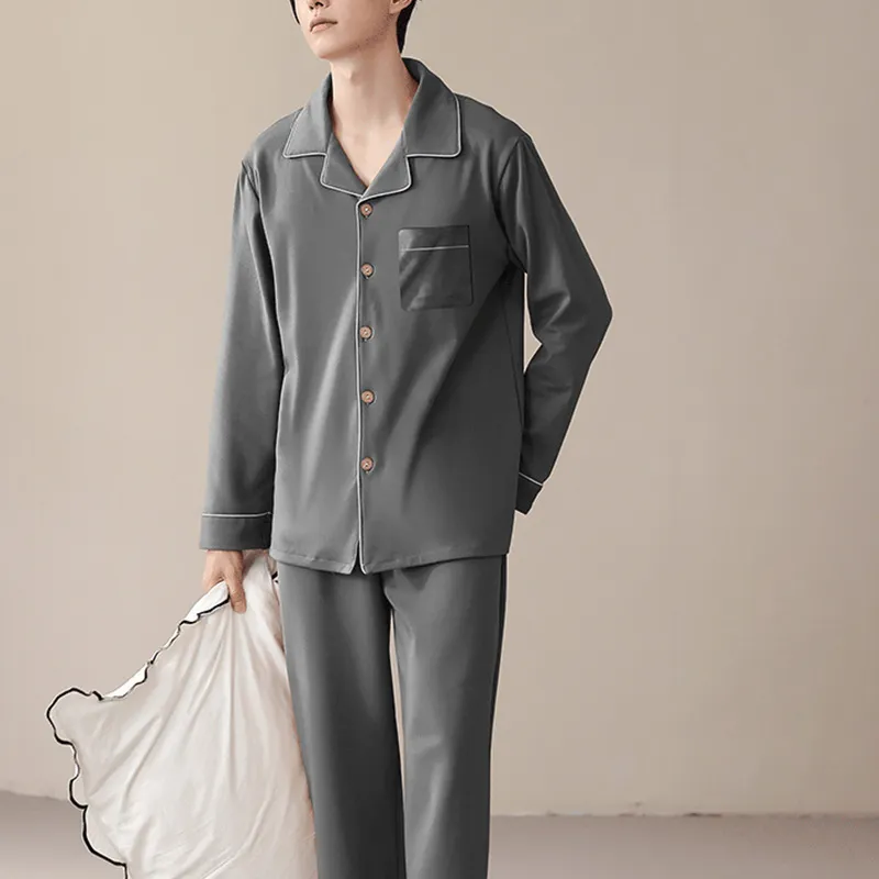 Xiang Ning Pai Men Pajama Sets-3