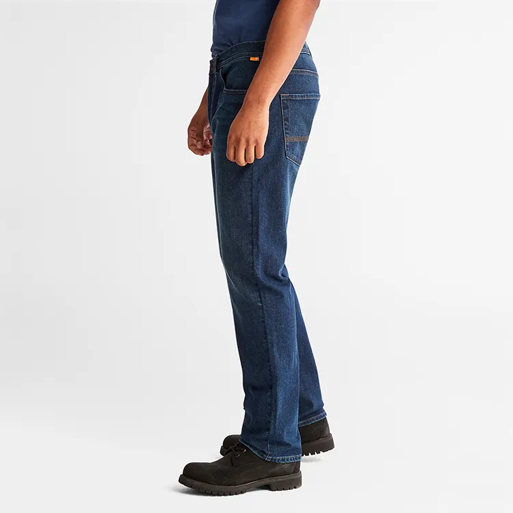 Timberland SS24 Jeans Men's Dark Blue-4