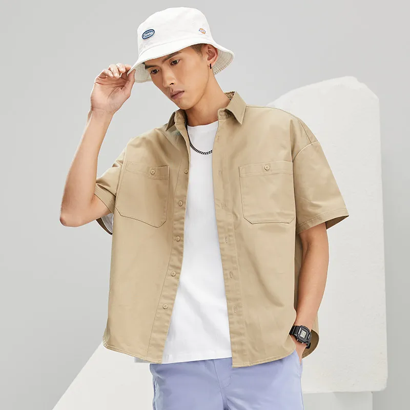 Dickies Shirts Men Sand-8