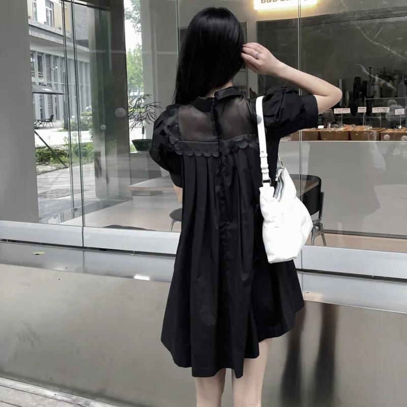 Teenie Weenie Short Sleeved Dress Summer Women's-2
