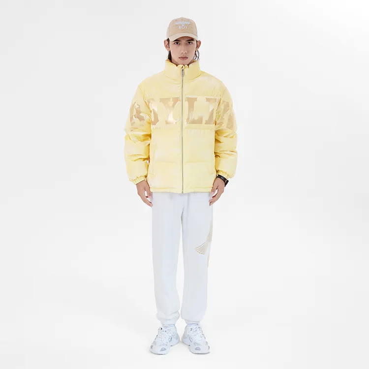 Boy London FW22 Down Jacket Unisex Yellow-4