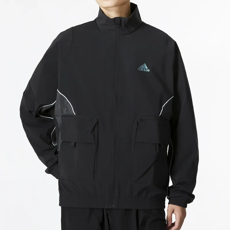 Adidas ESSENTIALS Jacket Men's Black-3