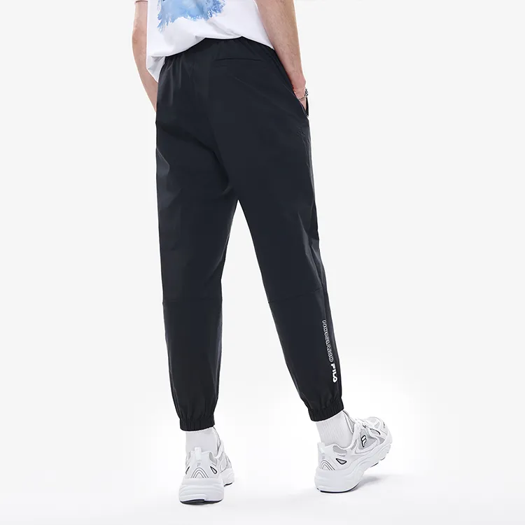 FILA FUSION 1911 BTS Casual Pants Men Pitch Black-4