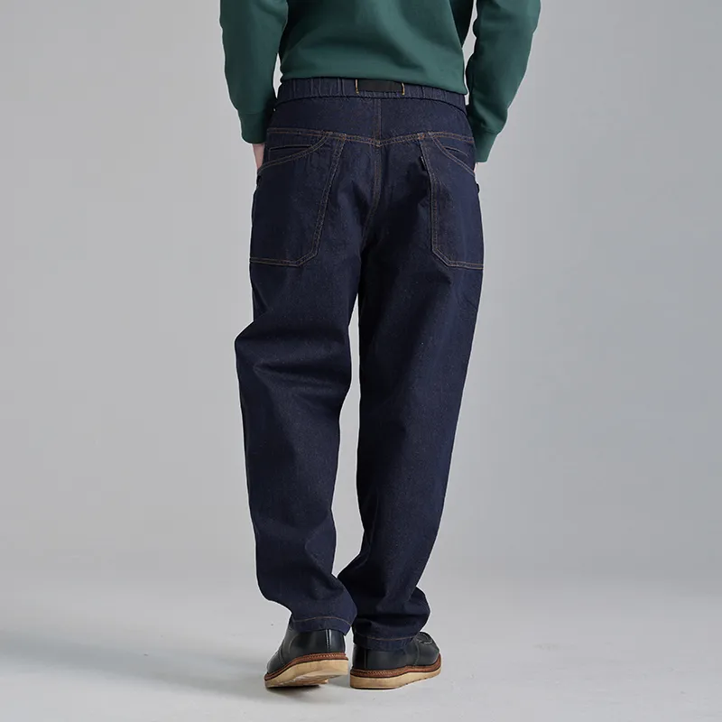 Prth Promethean Straight Jeans Unisex Dark Blue-3