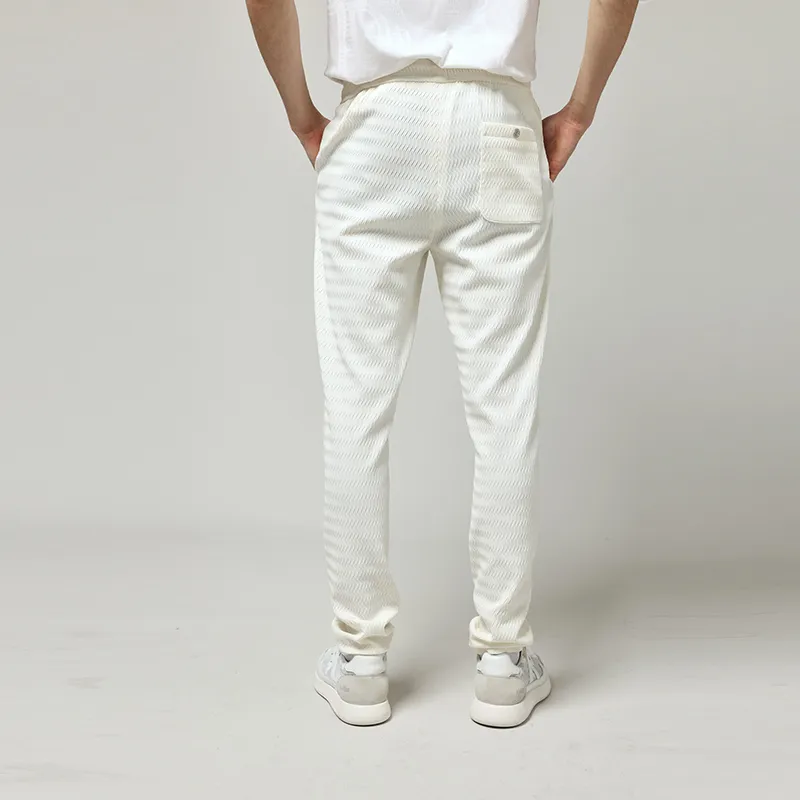 RARE Casual Pants Men White-5