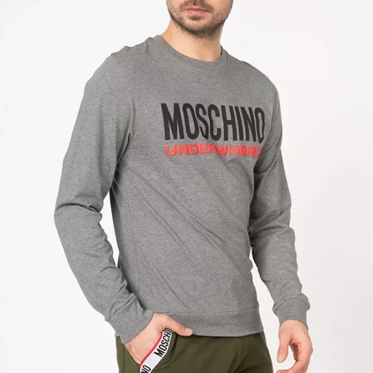 MOSCHINO T Shirts Men Gray-4