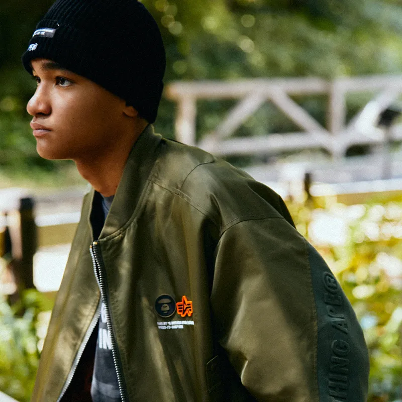 Bape X Alpha Industries MA1 Jacket-6
