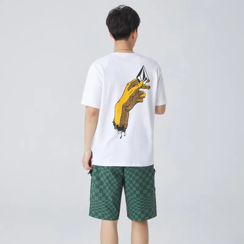 VOLCOM T-Shirts Men White-2