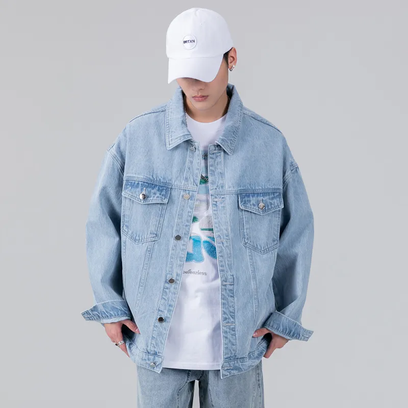 JASONWOOD Autumn And Winter Models Denim Jacket Unisex-2