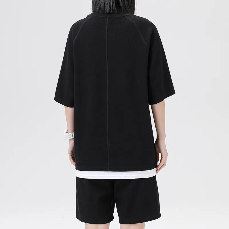 SCRM Mock Two Piece Set Summer Unisex-3
