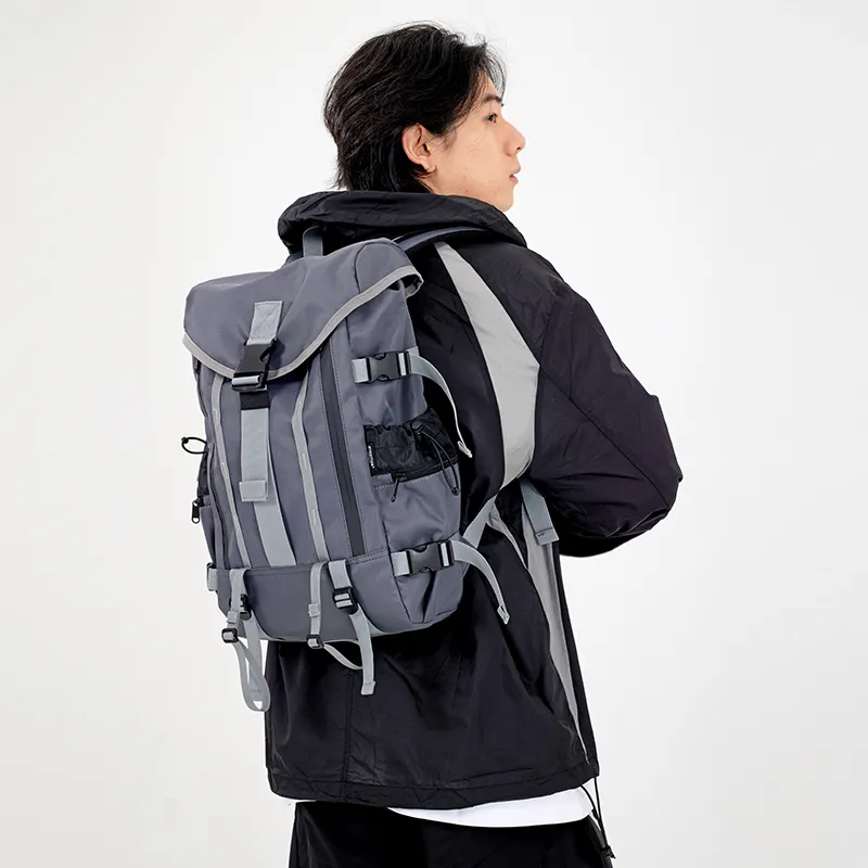 MYEDITION 24LS32LL Laptop Bag Backpack Outdoor Bag Polyester With Nylon Multicolor Unisex-43