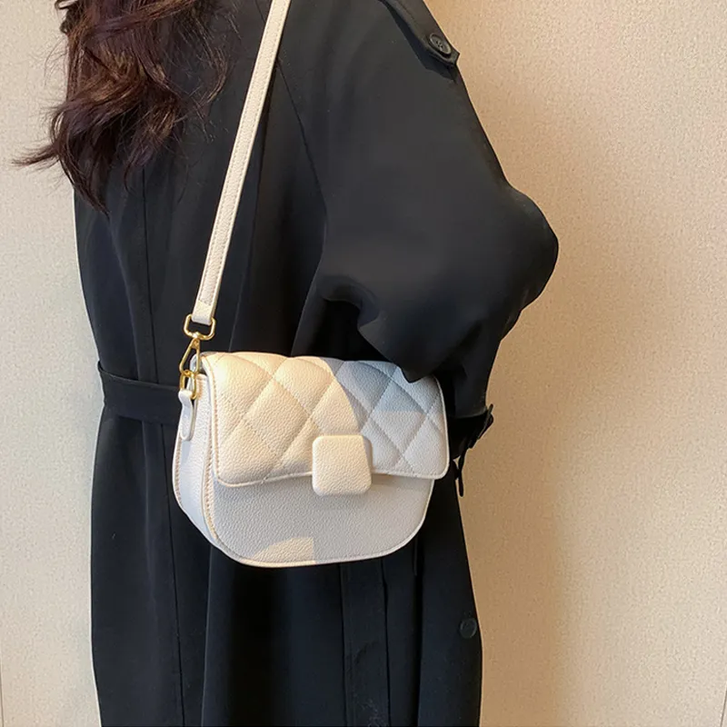 JANE KLAIN PU Saddle Bag Shoulder Bag Crossbody Bag Regular Women's Multicolor-5