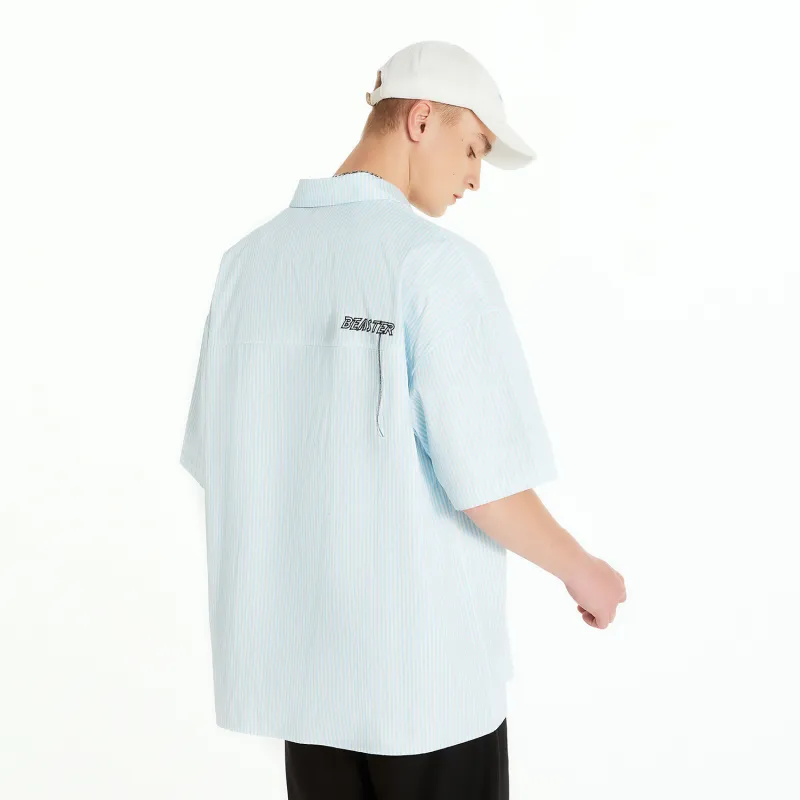 BEASTER Shirts Unisex Sky Blue-5