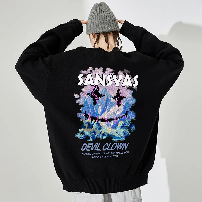 SANSYAS Sweaters Unisex-4