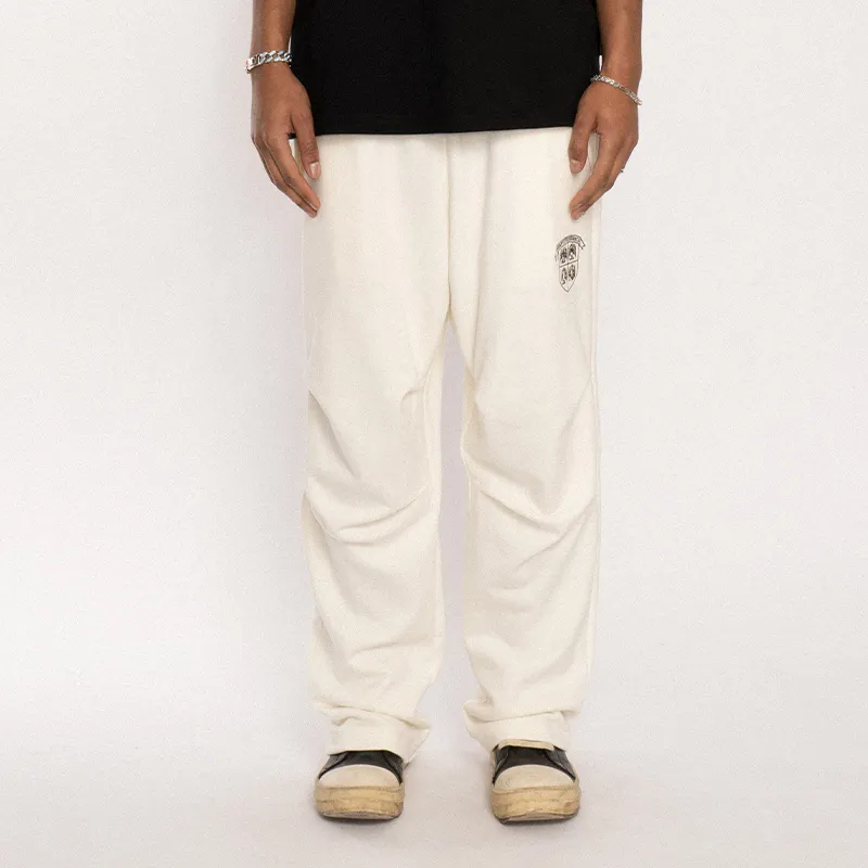 EMPTY REFERENCE Pants Unisex Ecru-2