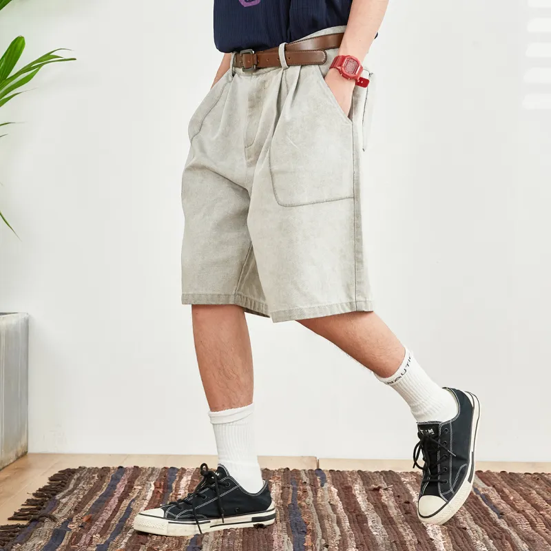 TIKIMOMOKA Loose Fit Shorts Unisex-3