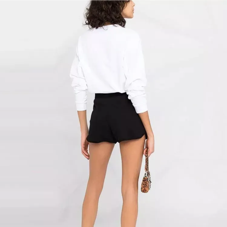 MOSCHINO SS22 Casual Shorts Women's Black-2