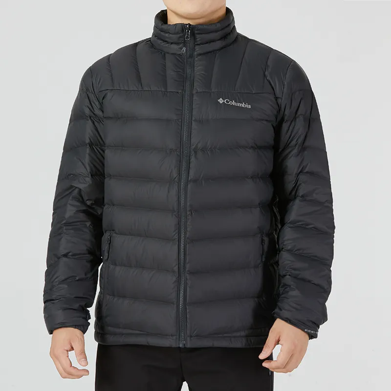 Columbia Down Jackets Men Army Green-7
