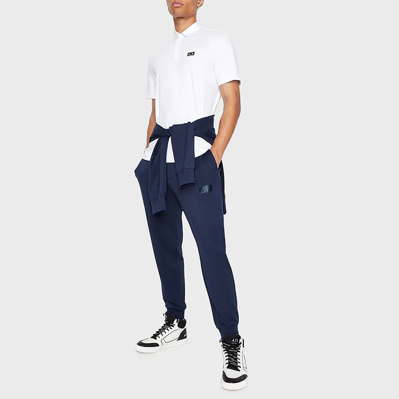 ARMANI EXCHANGE Polo Shirts Men White-4