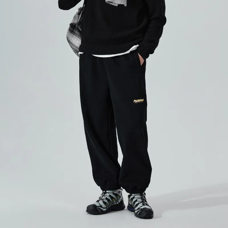 PSO Brand Casual Pants Men's Black-2