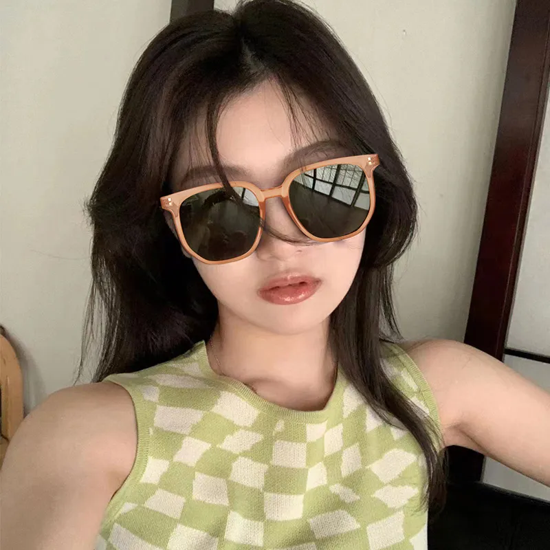 MUYKUY PC Round Sunglasses Unisex-1
