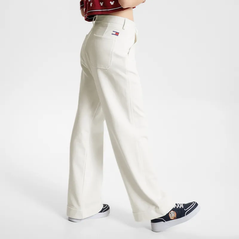Tommy Hilfiger x Disney SS23 Casual Pants Unisex White-3