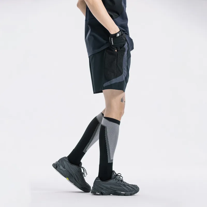 ENSHADOWER Cargo Shorts Unisex Navy Blue-4