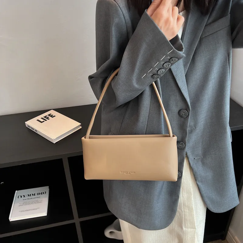 JANE KLAIN PU Handbag, Shoulder Bag, Crossbody Bag Small Size Women's Green/Khaki/Ecru-6