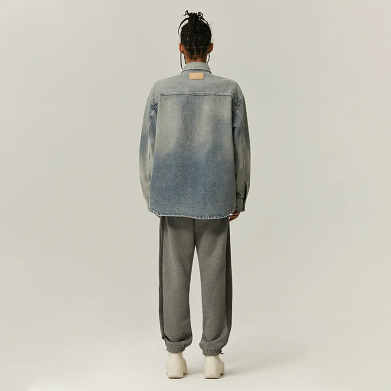 GALLIANO LANDOR SS22 Denim Jacket Men's Blue-2