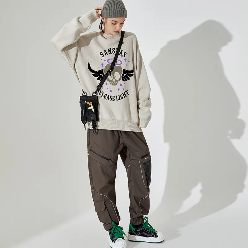 SANSYAS Sweaters Unisex-13