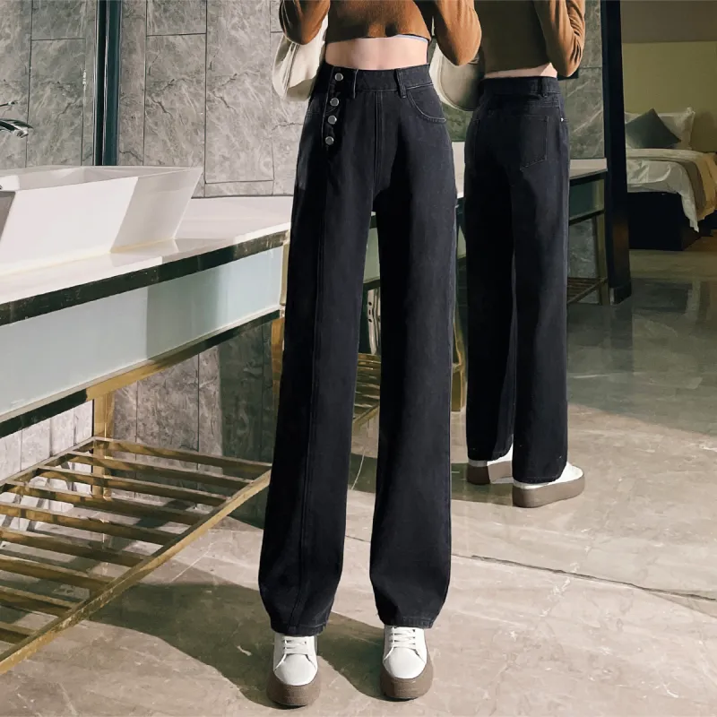 MITUAN Jeans Women's Black-2