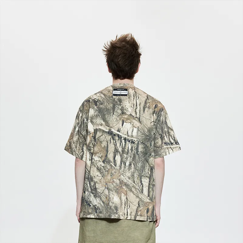 LIFEGOESON T-Shirts Unisex Jungle Camouflage-3
