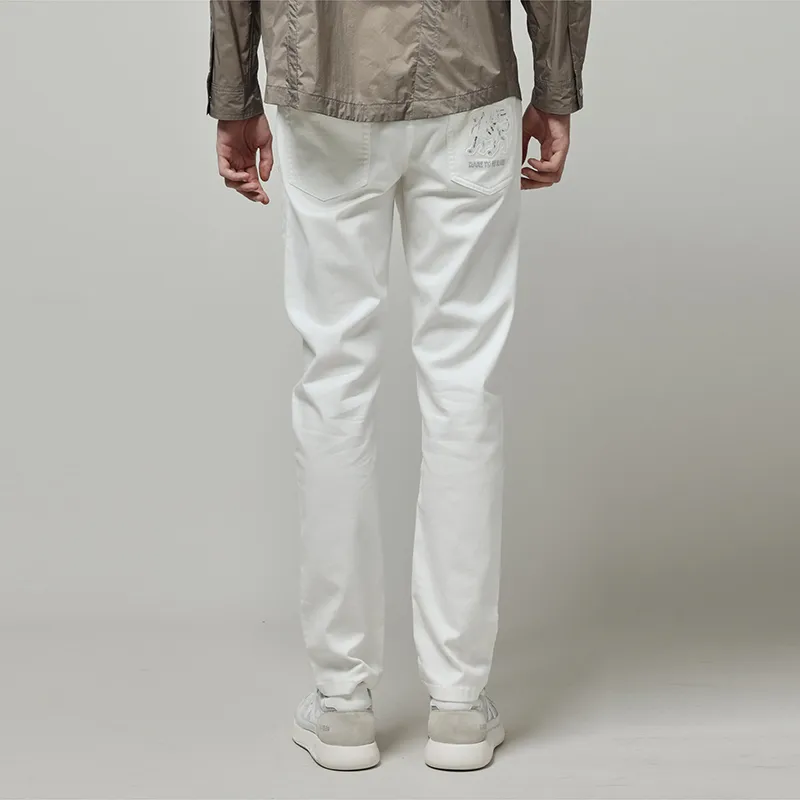 RARE Jeans Men White-5