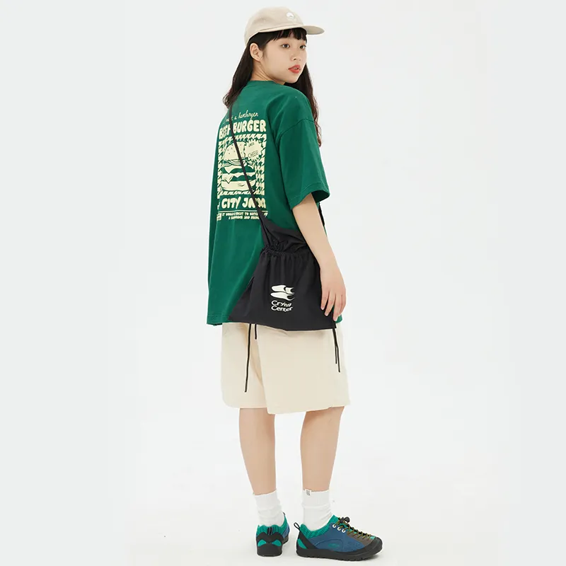 NewJnxs Drop Shoulder Sleeve T-Shirt Unisex-6