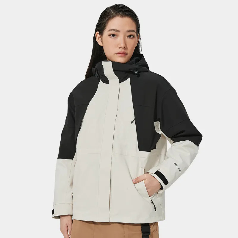 Panda Waterproof, Windproof, Breathable, And Thermal Windbreaker Jacket Women's-3