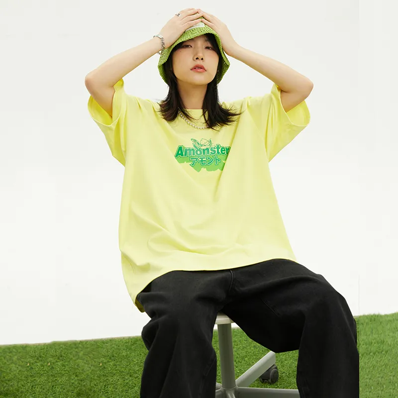 AMONSTER Straight T-Shirt Unisex-7