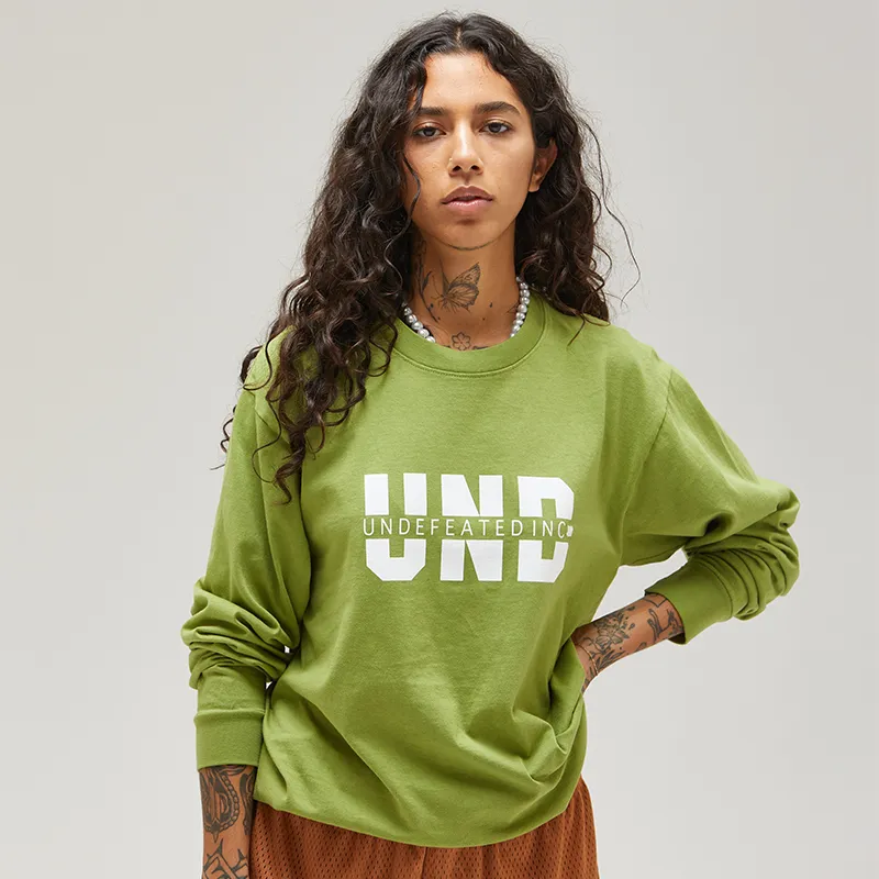 UNDEFEATED Long Sleeved T Shirt Unisex-7