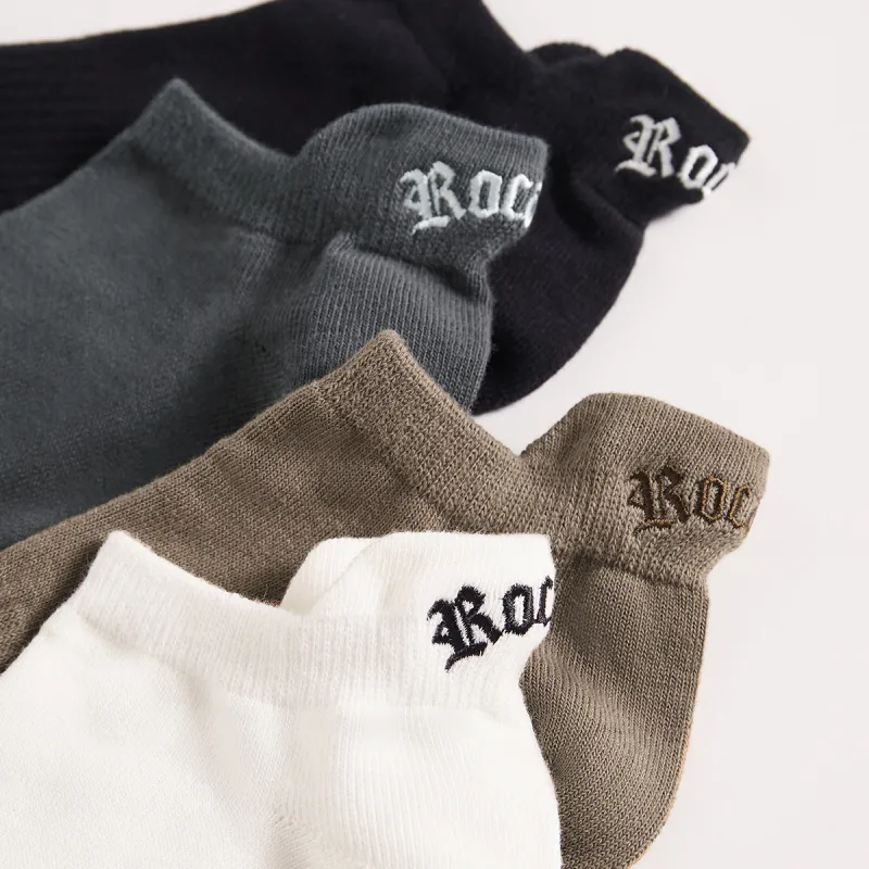 ROCAWEAR Ankle Socks Unisex 4 Pack-2