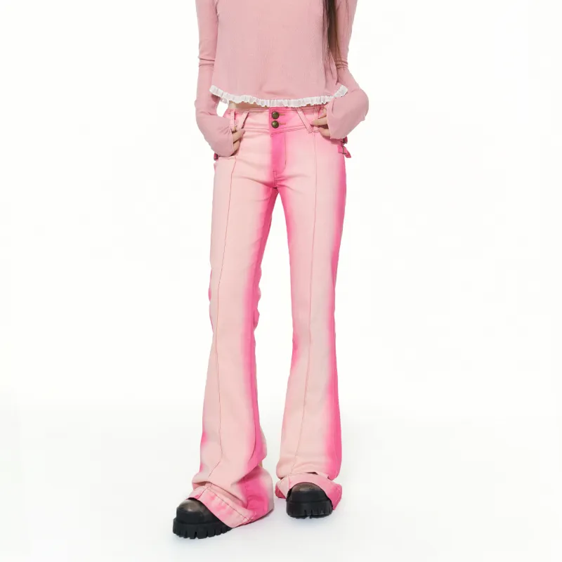 WooHa Jeans Women's Fuchsia-2