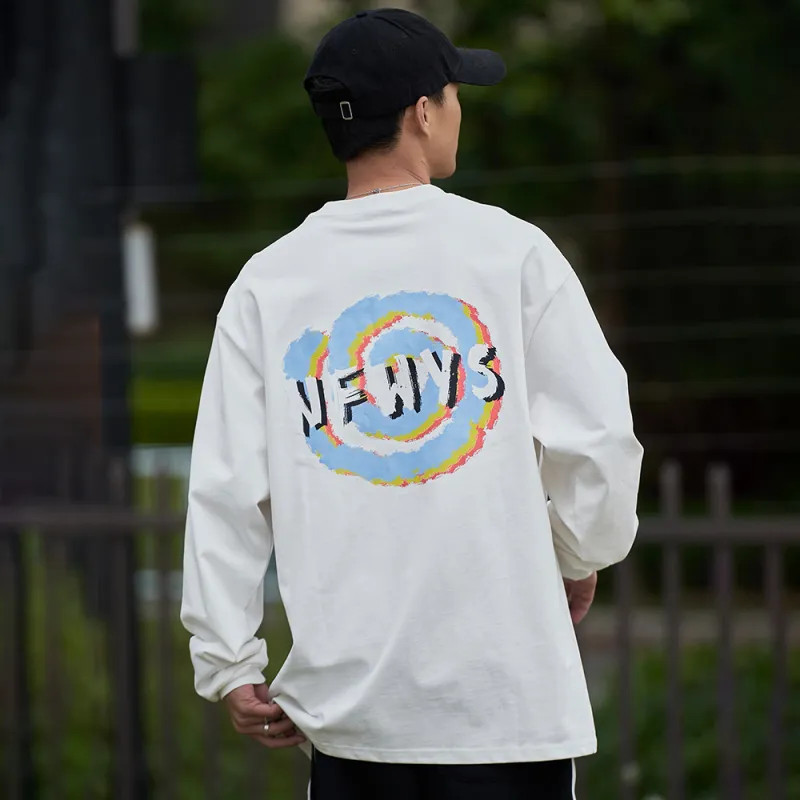 NFWYS Long Sleeved T Shirt Unisex White-2