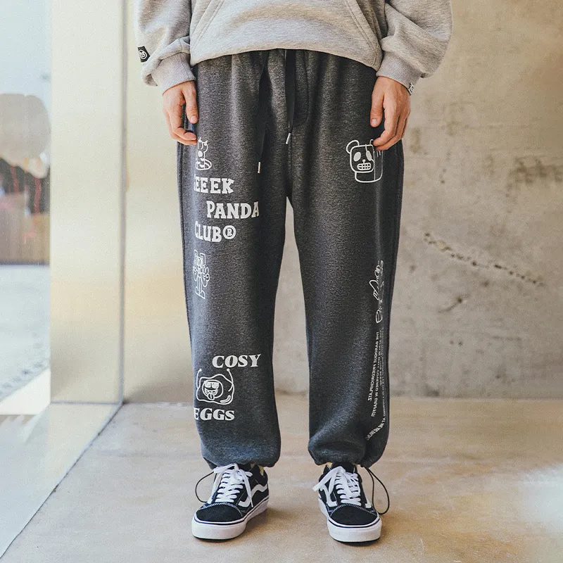 WAYNEXZAVIER Jogger Thickened Casual Pants Men's-6