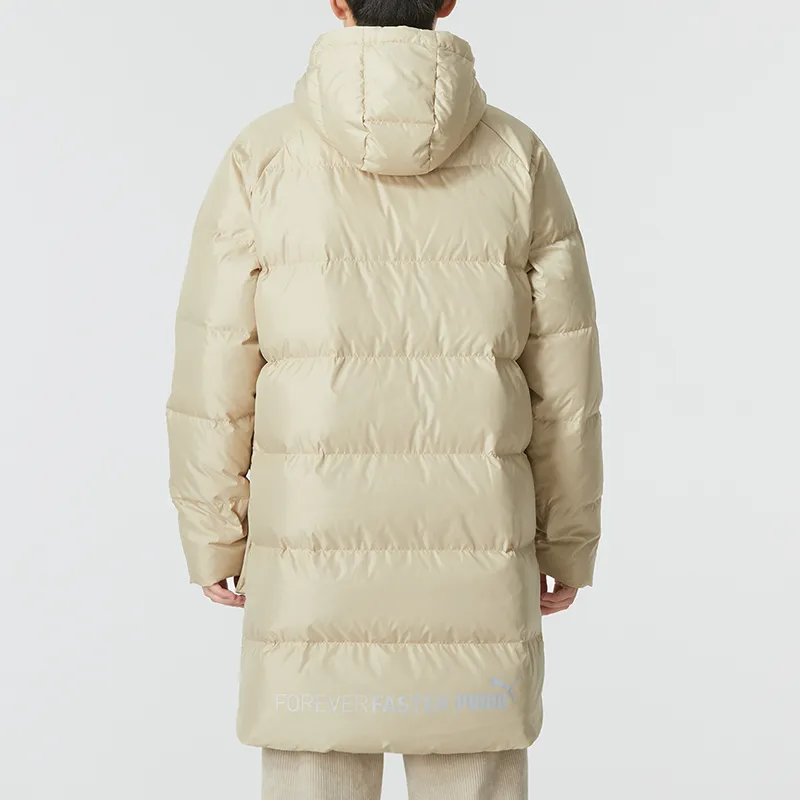 PUMA Down Jackets Men Khaki-3
