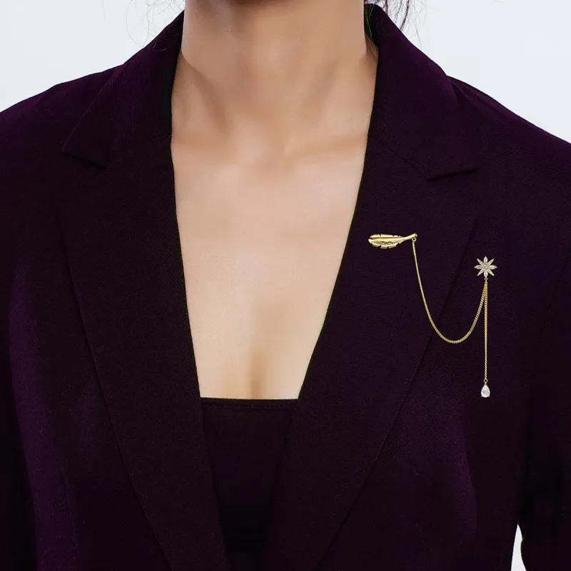 VAN GOGH Brooches Women's Gold-2