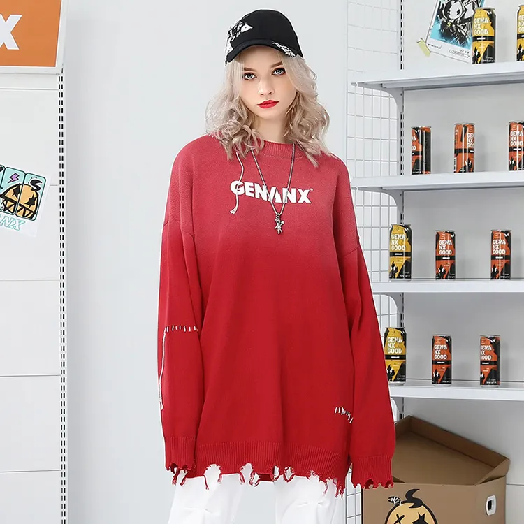 GENANX Sweaters Unisex-3