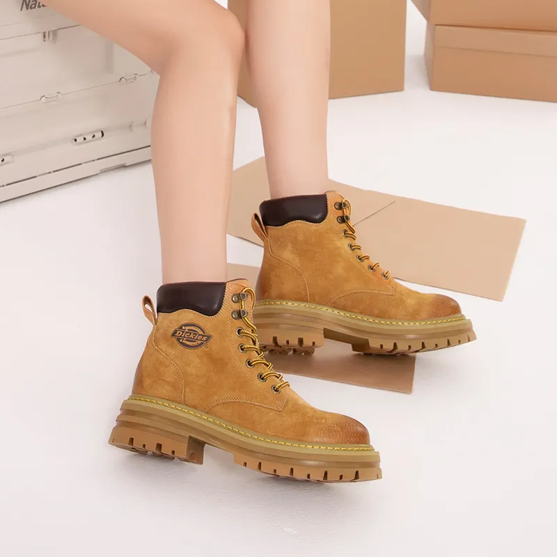 Dickies 12cm Martin Boot Women's Earth Yellow-7