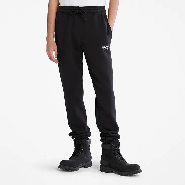 Timberland Knitted Sweatpants Unisex Black-3